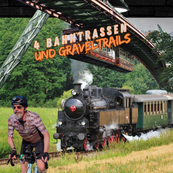 Vier Bahntrassen und Graveltrails