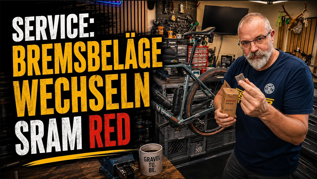 Ich wechsel die Bremsbeläge an meiner SRAM red