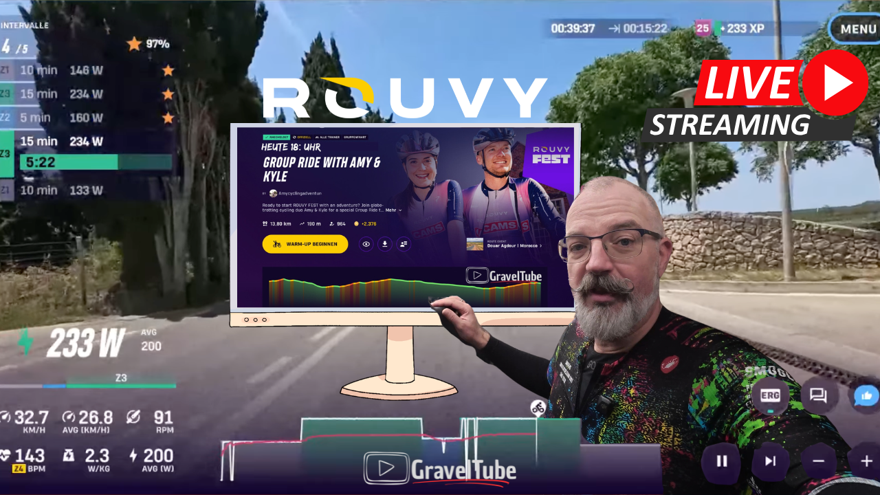ROUVY Fest | Group Ride with Amy & Kyle